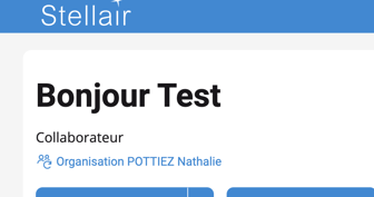 Collaborateur Bonjour Test