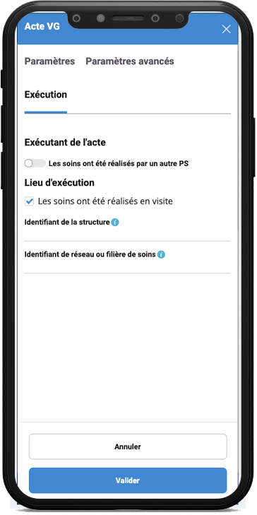 smartphone stellair parametres de lacte